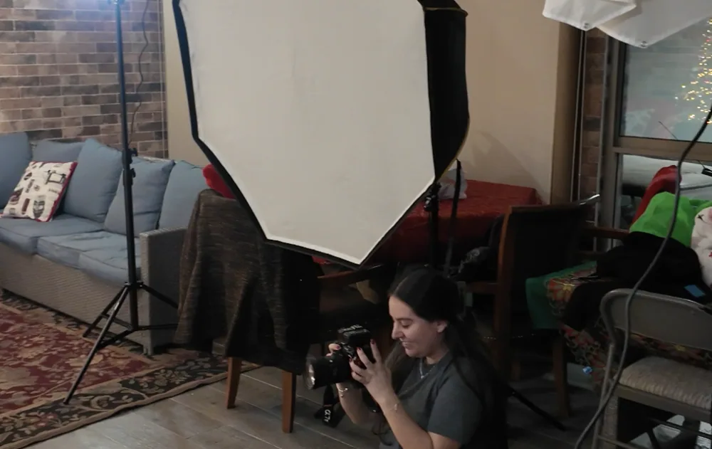 Set de grabación en el estudio